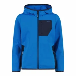 Giacca in pile Stretch Performance da bambino con cappuccio