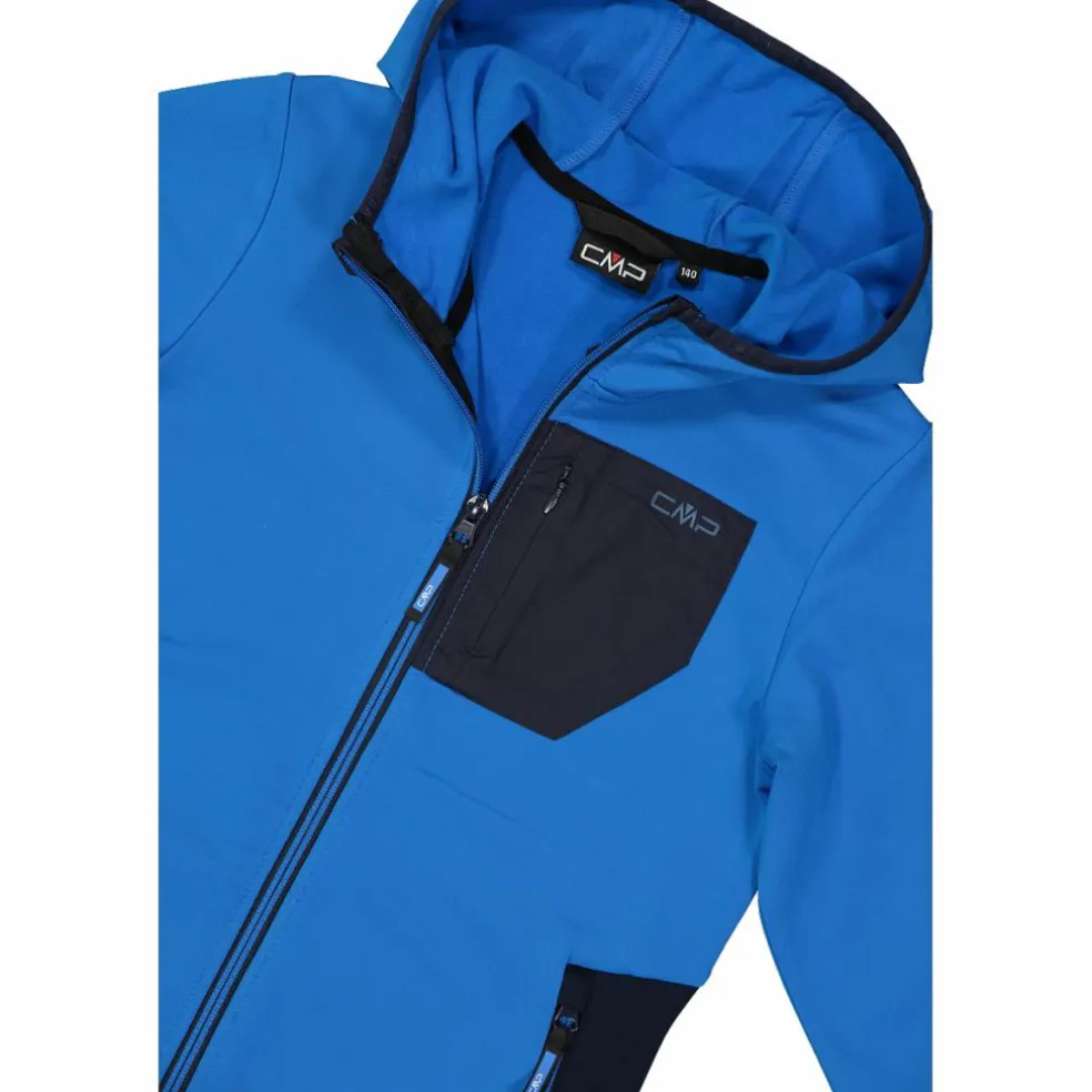 Giacca in pile Stretch Performance da bambino con cappuccio