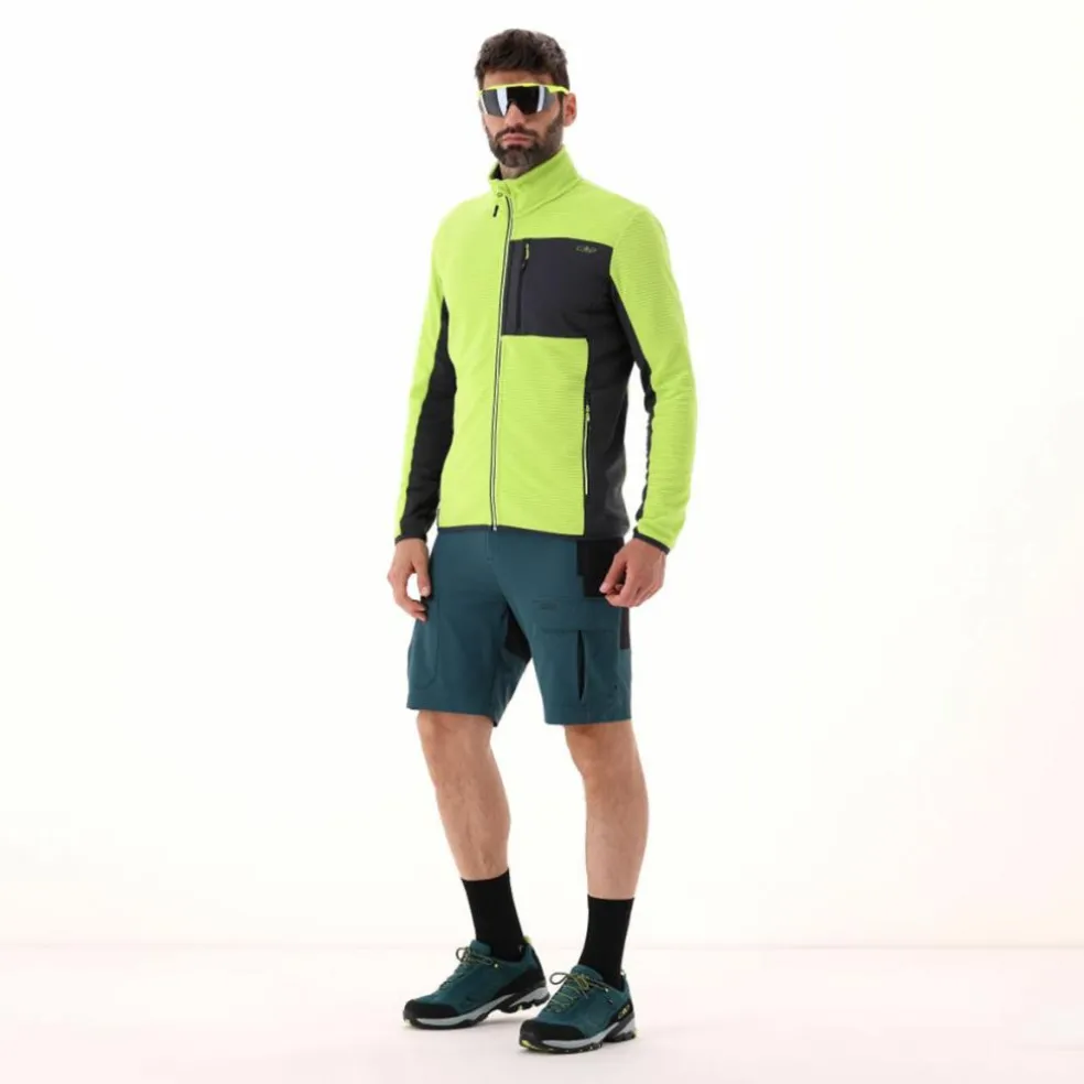 Giacca in pile Stretch Performance da Uomo