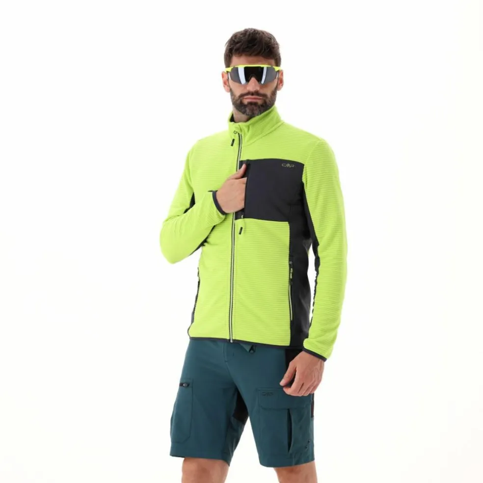 Giacca in pile Stretch Performance da Uomo