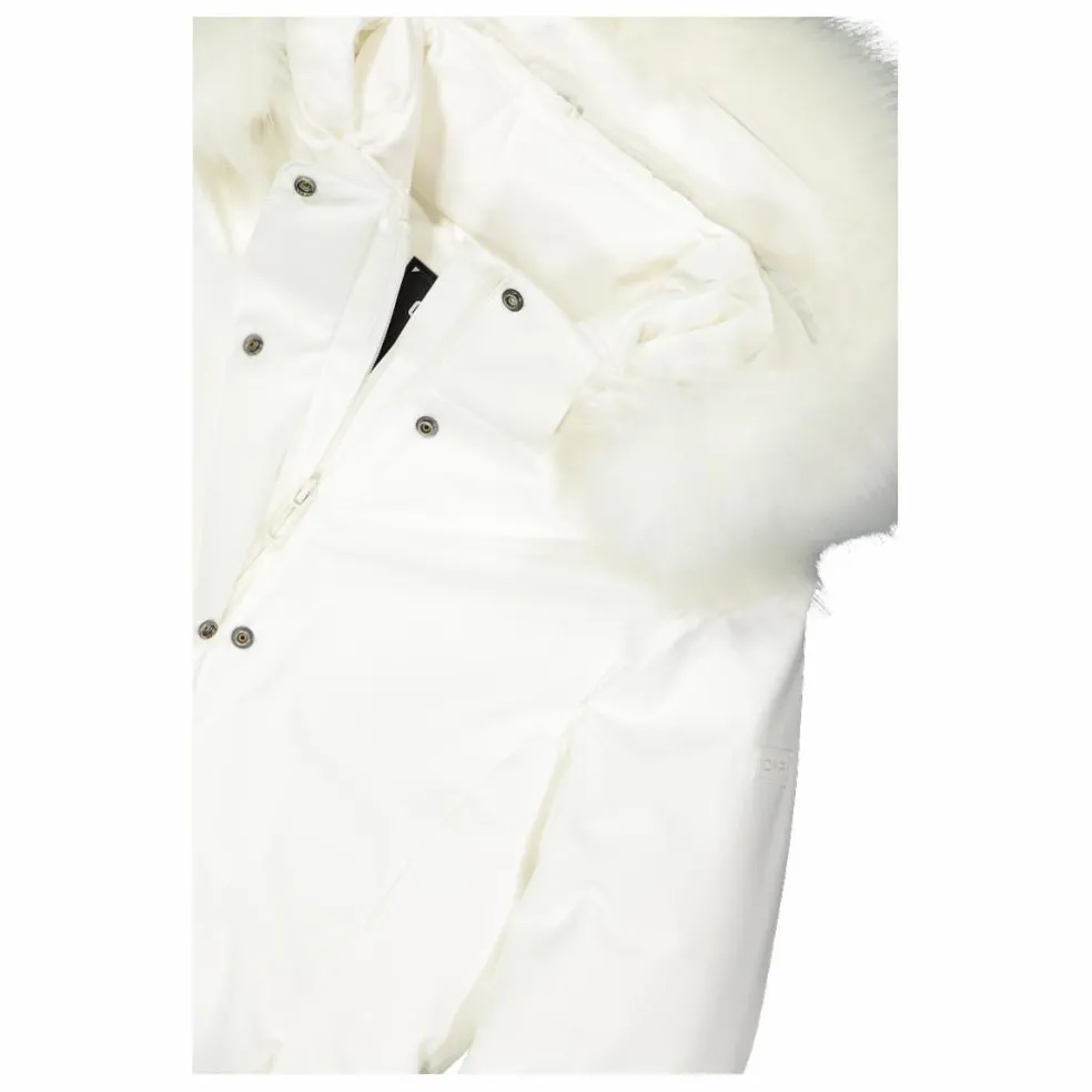 Giacca in Softshell da donna con cappuccio in pelliccetta