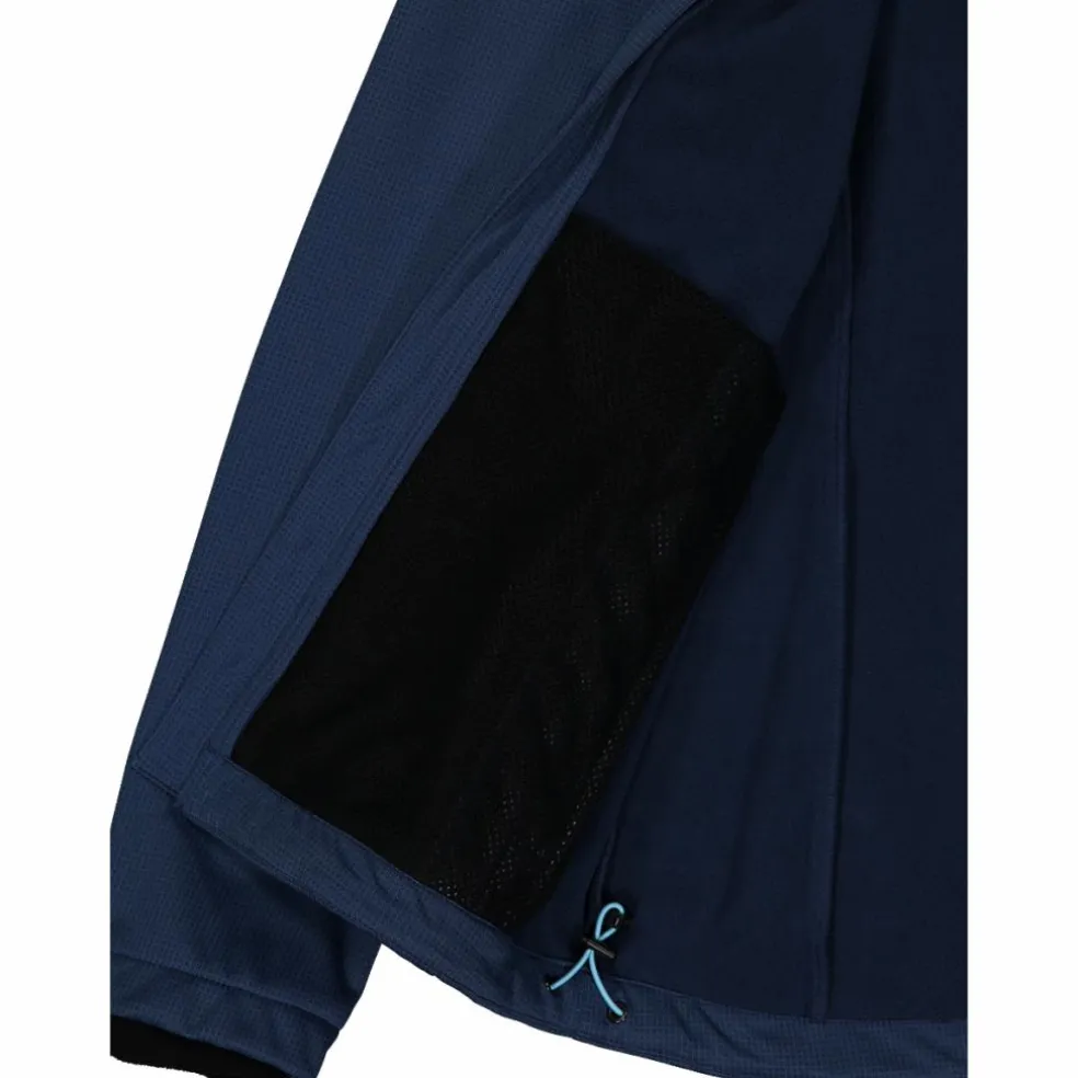 Giacca in softshell da donna con cappuccio staccabile
