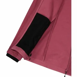 Giacca in softshell da donna con cappuccio a nido d'ape