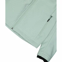 Giacca in softshell da donna con cappuccio a nido d'ape