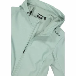 Giacca in softshell da donna con cappuccio a nido d'ape