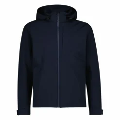 Giacca in softshell da uomo con cappuccio