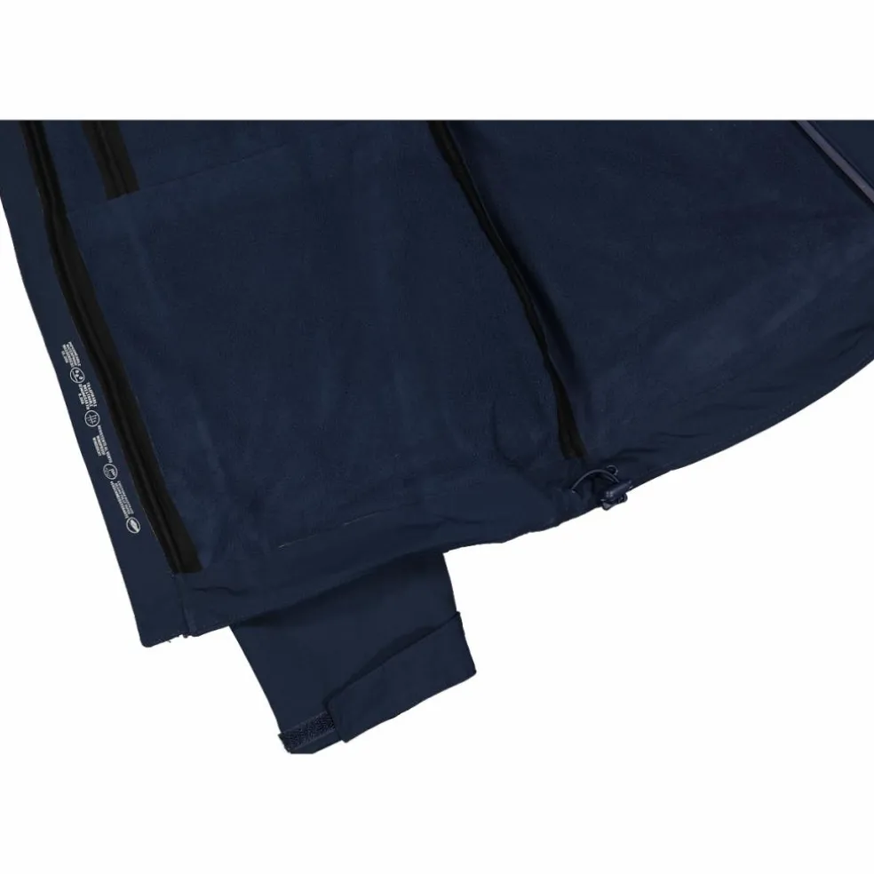 Giacca in softshell elasticizzata da donna con cappuccio staccabile