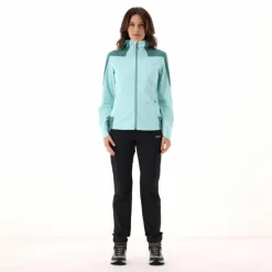Giacca in Softshell extralight con cappuccio da Donna