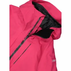 Giacca lunga da sci e snowboard da donna in mechanical stretch loose fit