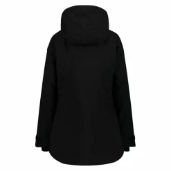 Giacca lunga da sci e snowboard da donna in mechanical stretch loose fit