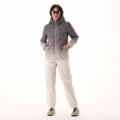 Giacca reversibile con fantasia da Donna