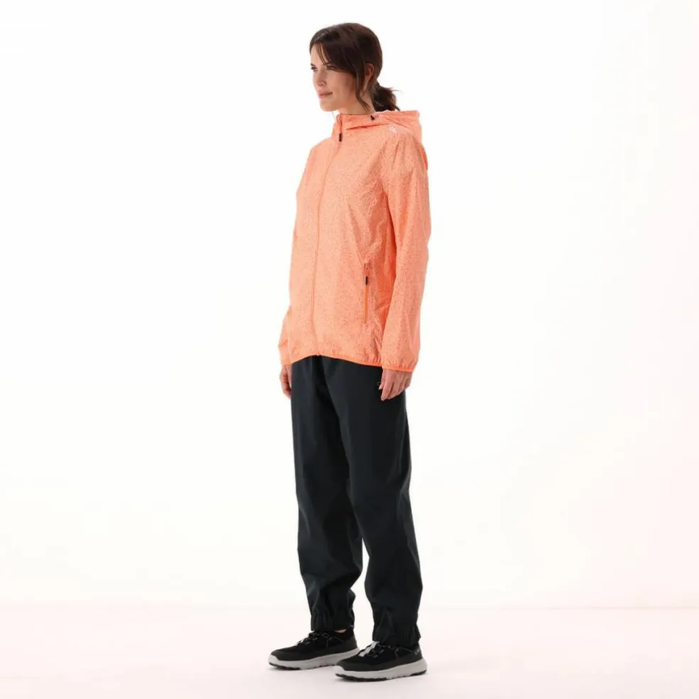 Giacca ripiegabile da donna Ripstop microcheck