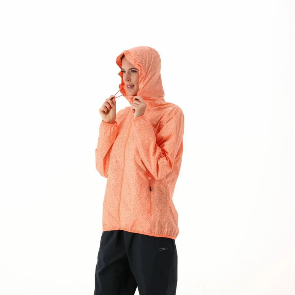 Giacca ripiegabile da donna Ripstop microcheck