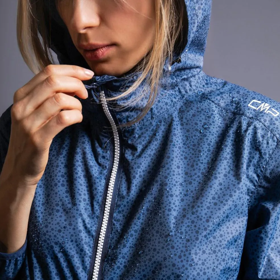 Giacca ripiegabile da donna Ripstop microcheck