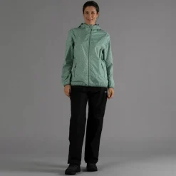 Giacca ripiegabile da donna Ripstop microcheck