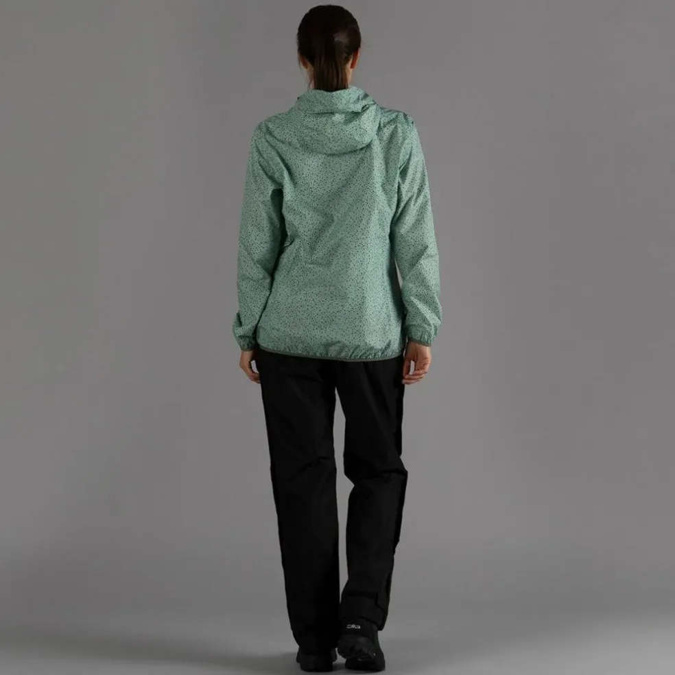 Giacca ripiegabile da donna Ripstop microcheck