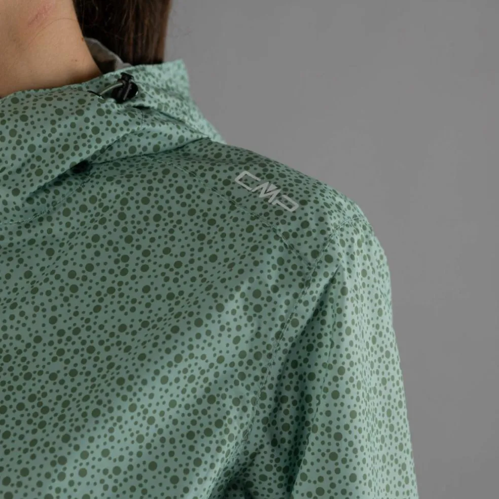 Giacca ripiegabile da donna Ripstop microcheck