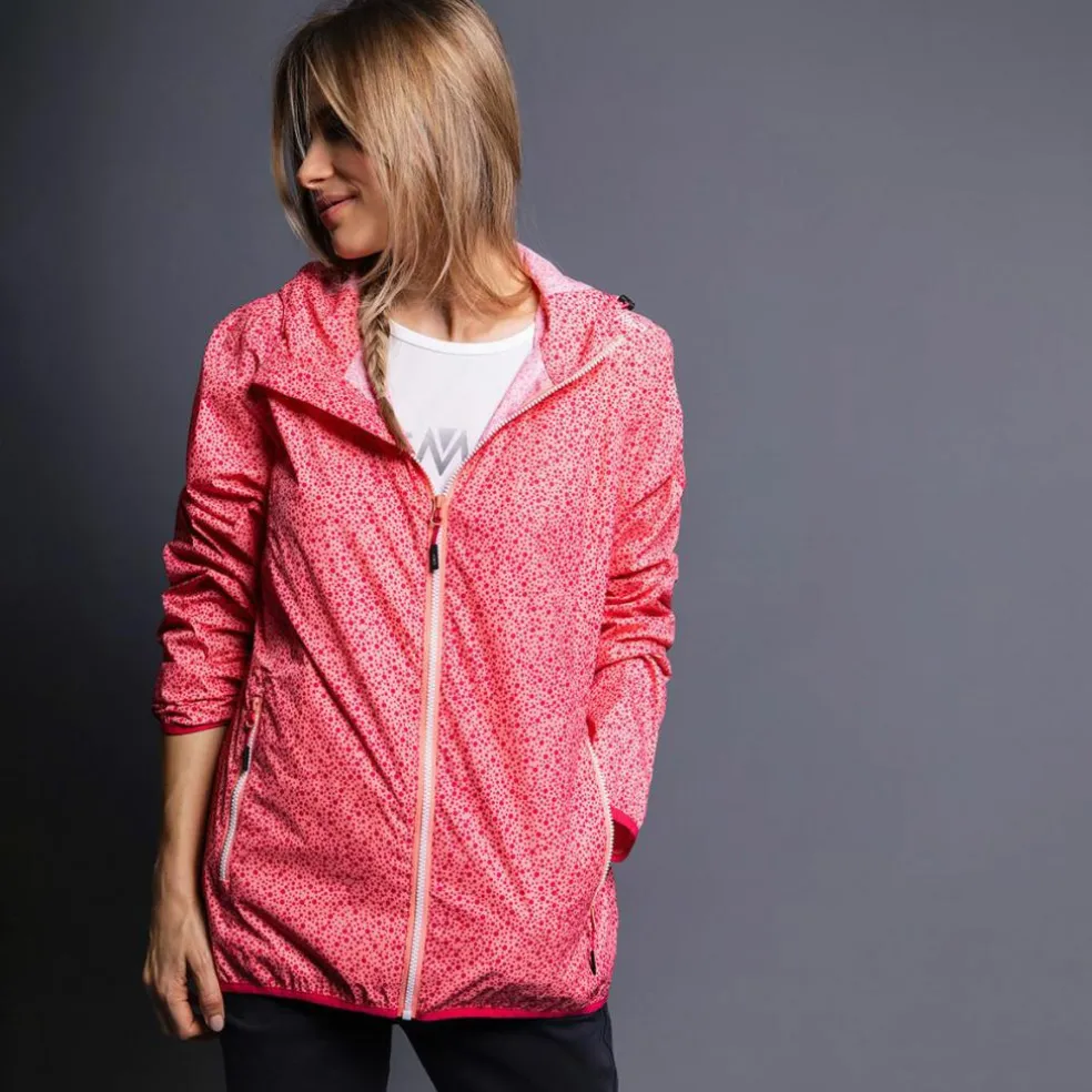 Giacca ripiegabile da donna Ripstop microcheck