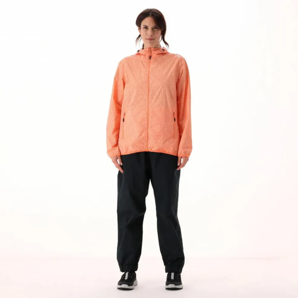 Giacca ripiegabile da donna Ripstop microcheck