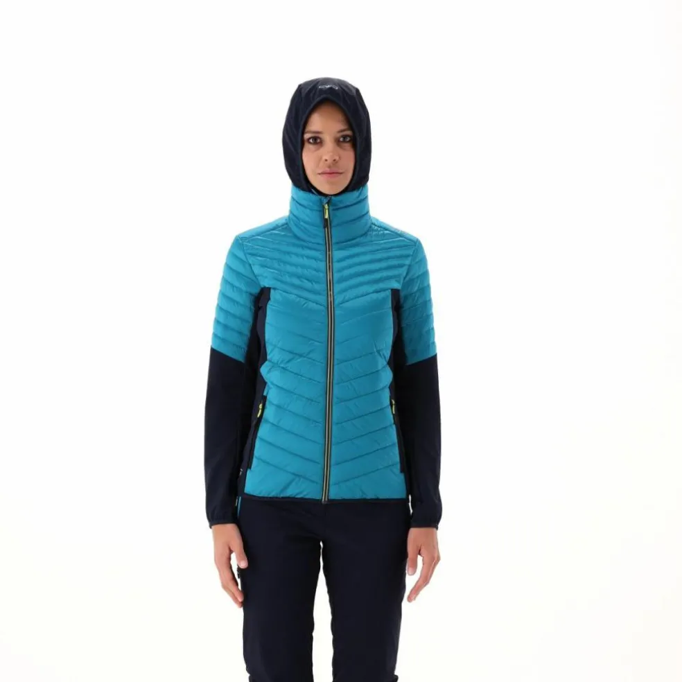 Giacca Unlimitech ibrida con cappuccio da Donna