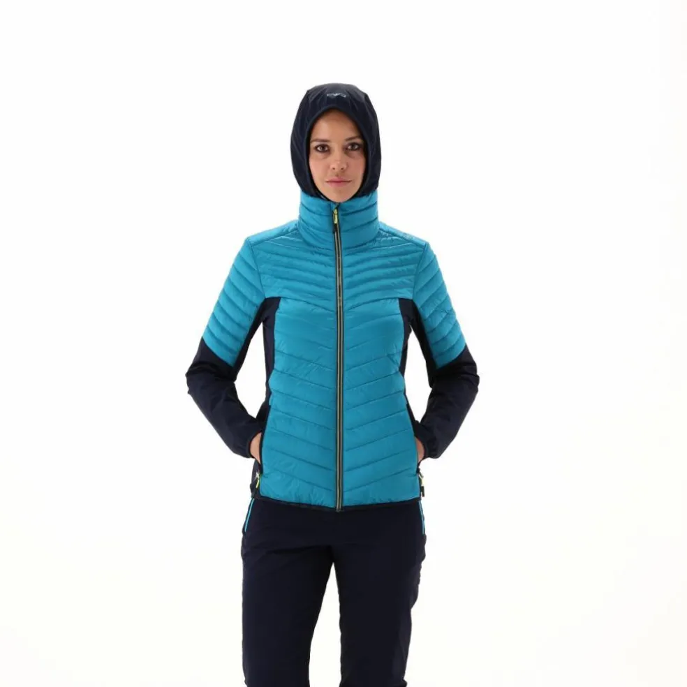 Giacca Unlimitech ibrida con cappuccio da Donna