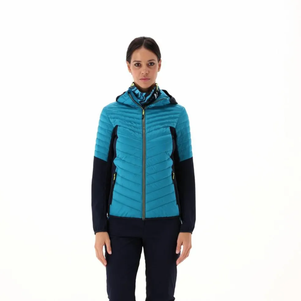 Giacca Unlimitech ibrida con cappuccio da Donna