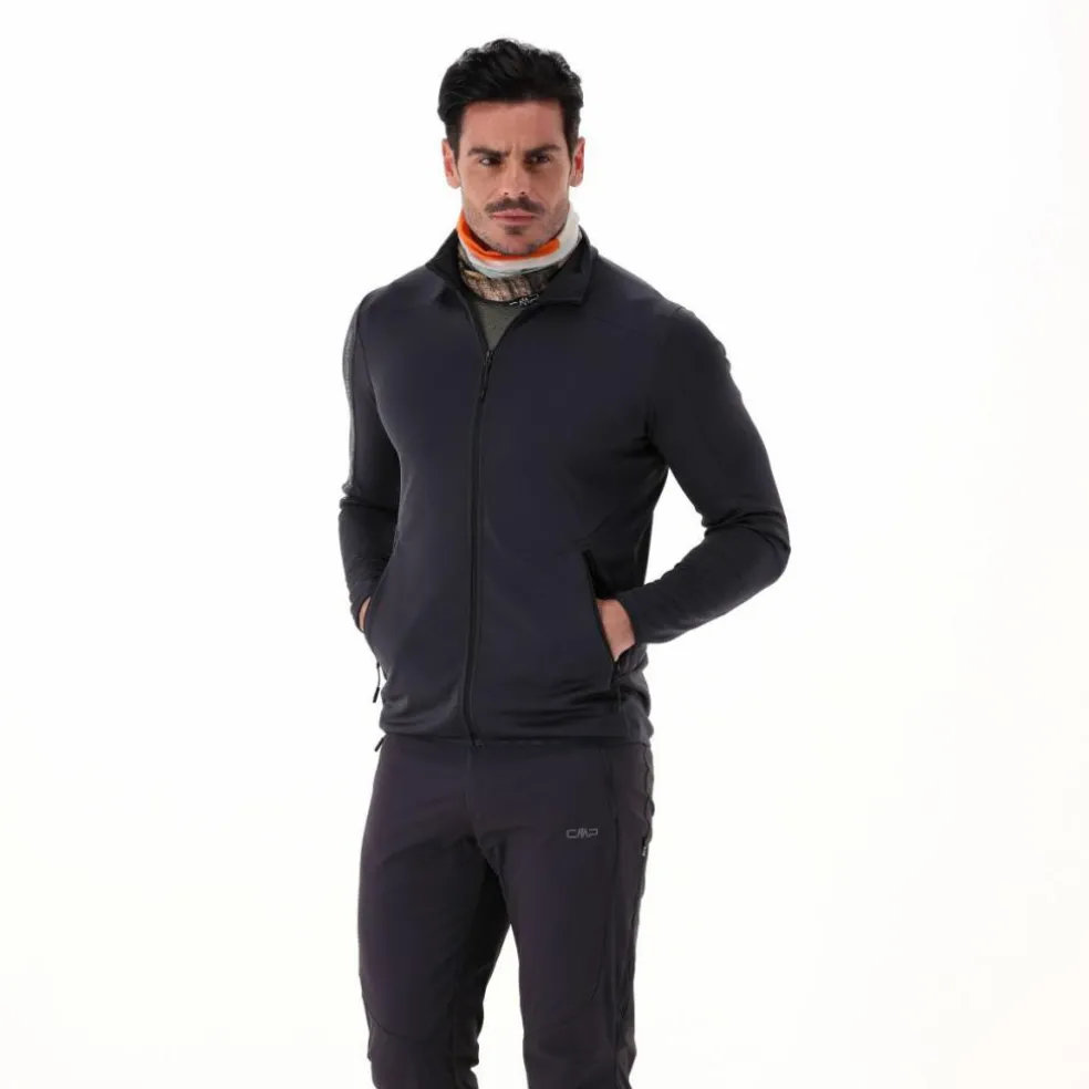 Giacca unlimitech in Jacquard Double Knitted da Uomo