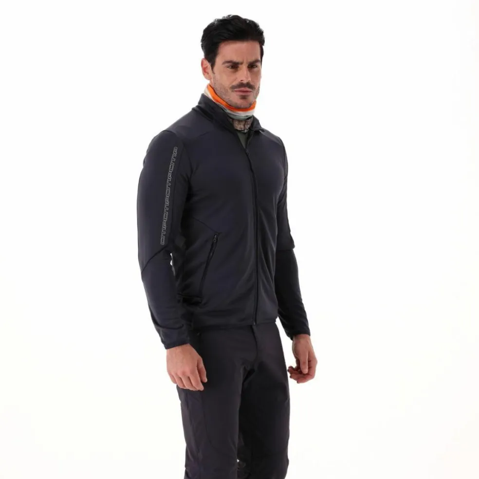 Giacca unlimitech in Jacquard Double Knitted da Uomo