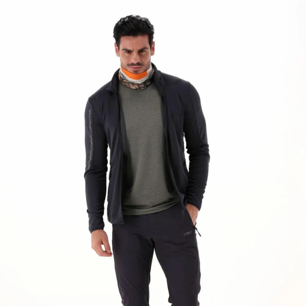Giacca unlimitech in Jacquard Double Knitted da Uomo