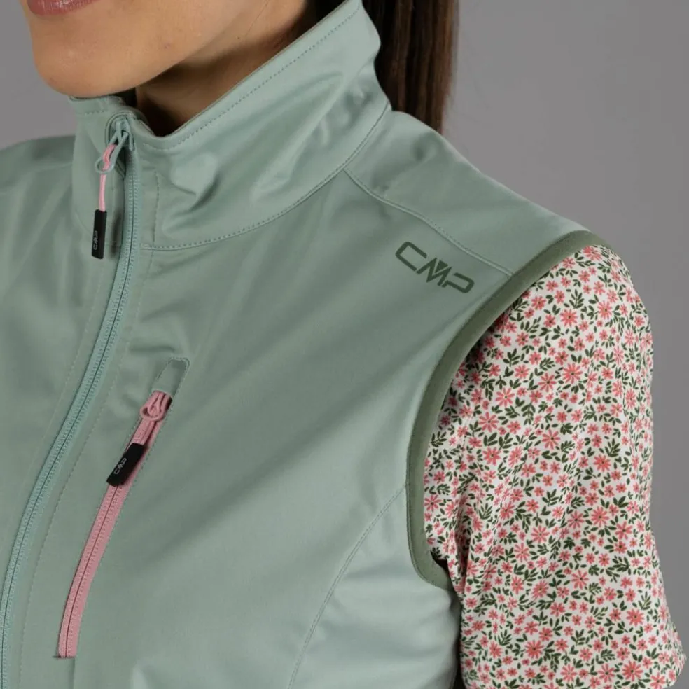 Gilet donna in Softshell leggero