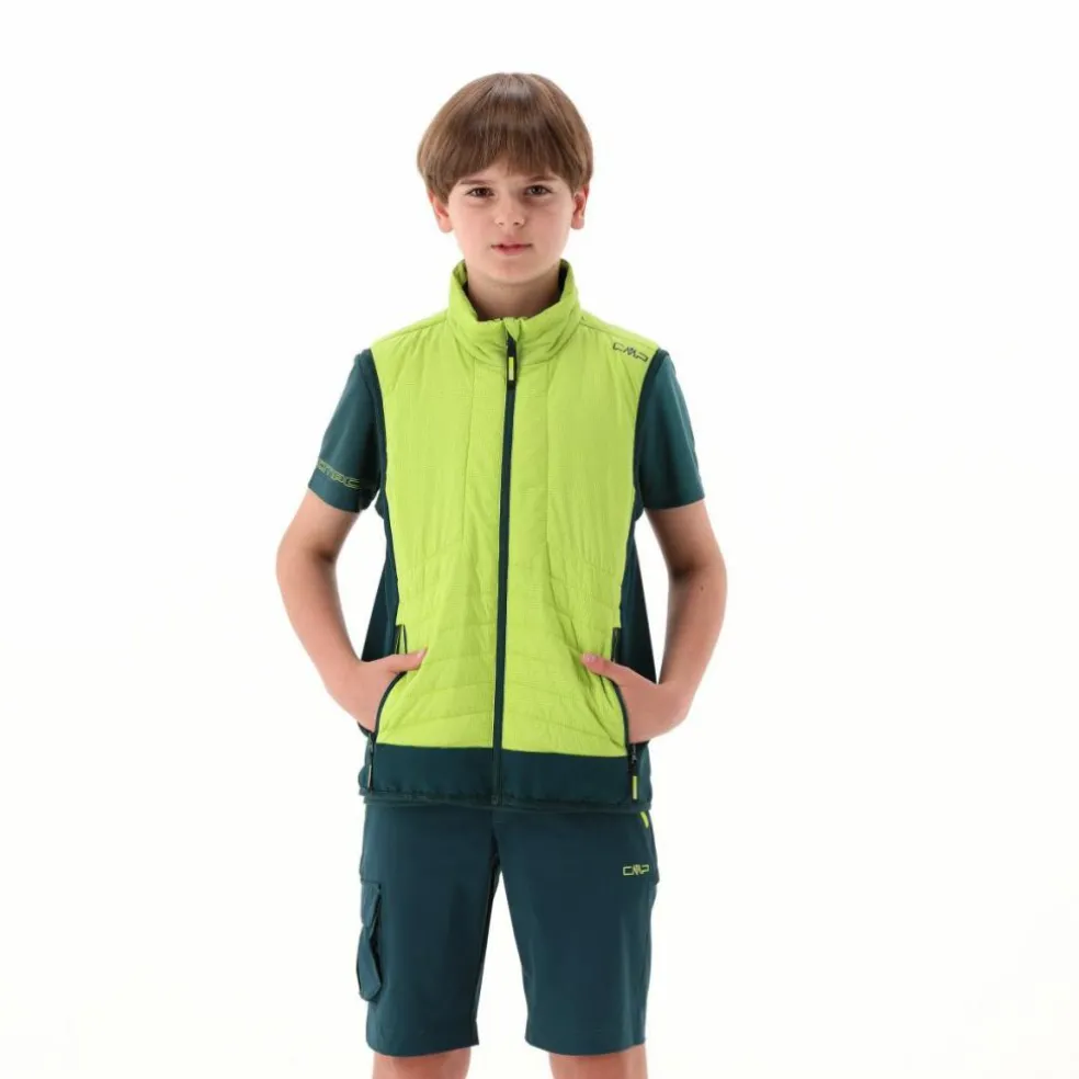 Gilet ibrido senza cappuccio da Bambino