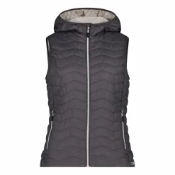 Gilet imbottito con cappuccio da Donna