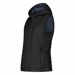 Gilet imbottito con cappuccio da Donna