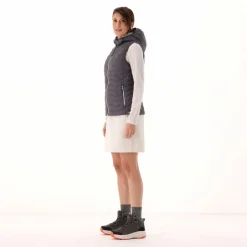 Gilet imbottito con cappuccio da Donna