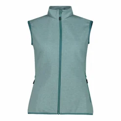 Gilet in Knit-Tech con cappuccio da Donna