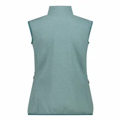 Gilet in Knit-Tech con cappuccio da Donna