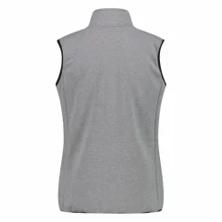 Gilet in Knit-Tech con cappuccio da Donna