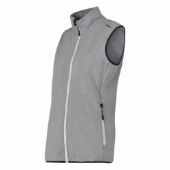 Gilet in Knit-Tech con cappuccio da Donna