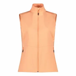 Gilet in Softshell leggero con trama jacquard da Donna
