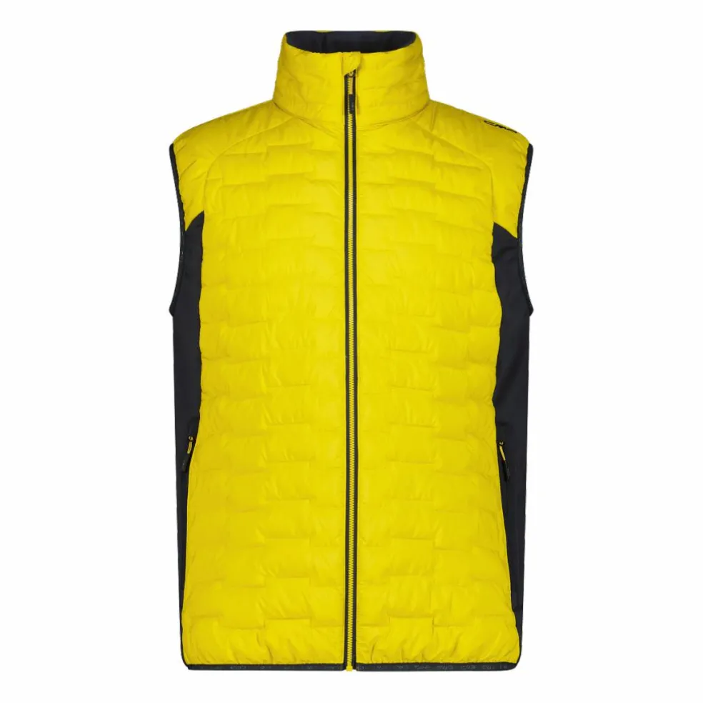 Gilet smanicato ibrido da uomo imbottito con PrimaLoft Black thermoplume Unlimitech