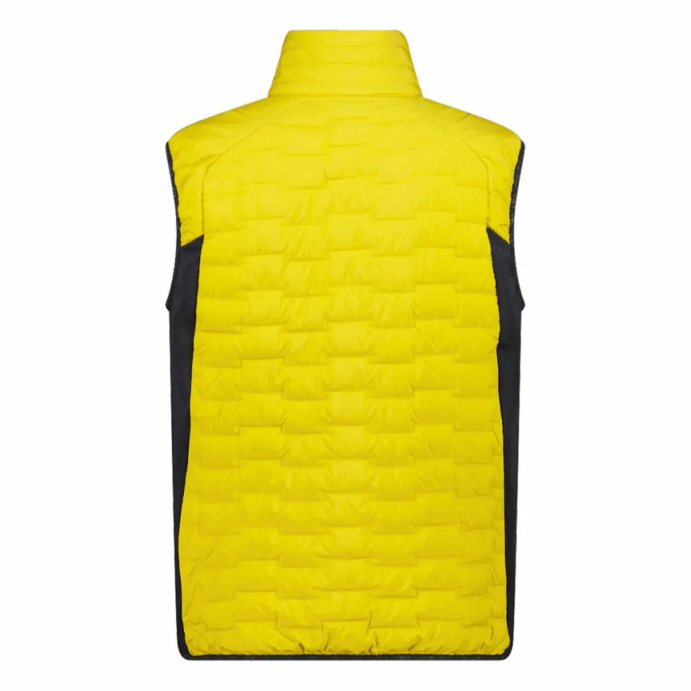 Gilet smanicato ibrido da uomo imbottito con PrimaLoft Black thermoplume Unlimitech
