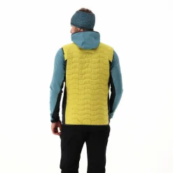 Gilet smanicato ibrido da uomo imbottito con PrimaLoft Black thermoplume Unlimitech
