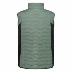 Gilet smanicato ibrido da uomo imbottito con PrimaLoft Black thermoplume Unlimitech