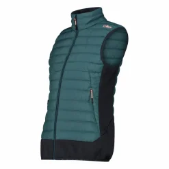 Gilet smanicato ibrido da donna imbottito con PrimaLoft Black Thermoplume Unlimitech