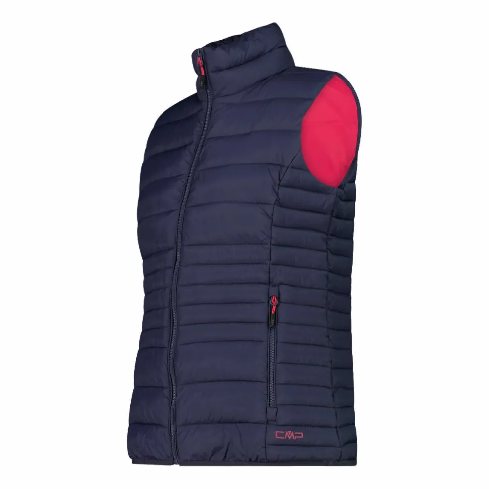 Gilet smanicato imbottito in Sorona da donna tinta unita