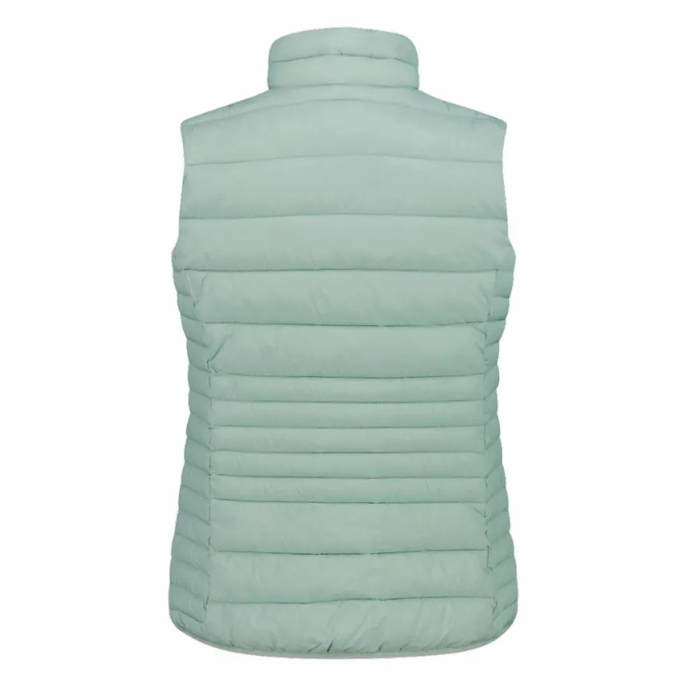 Gilet smanicato imbottito in Sorona da donna tinta unita