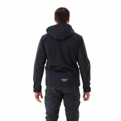 Gilet smanicato in pile da uomo in Knit-tech con tasca termoapplicata