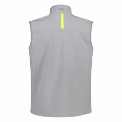 Gilet uomo in softshell con dettagli reflective