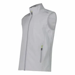 Gilet uomo in softshell con dettagli reflective