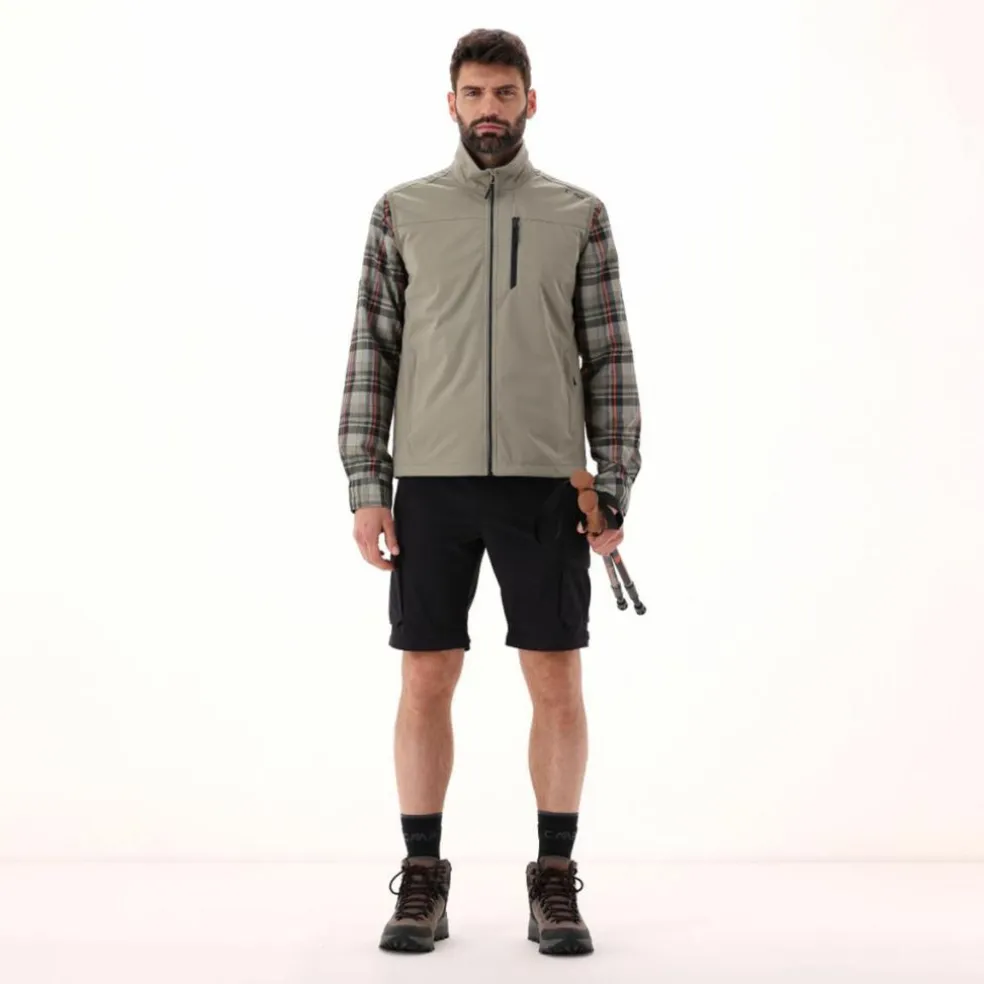 Gilet uomo in Softshell leggero